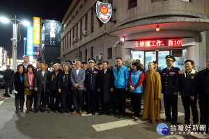 感謝警軍消防及協勤人員守護春節嘉園平安 市長涂醒哲一行慰問各勤務據點