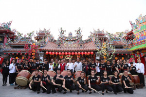 嘉義縣少年鼓手行動學校配天宮首演