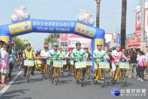 國際自由車環台賽　屏東縣站開幕