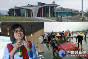 東北角旅遊新亮點，壯圍旅遊服務園區將開園。（左下圖／陳木隆攝；上及右下圖／東北角暨宜蘭海岸管理處提供）