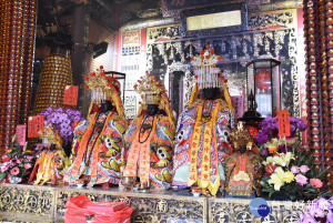 彰化南瑤宮媽祖笨港進香準備起駕之「南瑤宮媽祖」。