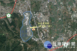 桃園市政府辦理「新竹科學工業園區龍潭基地東向聯外道路拓寬工程」標案，已進入評選階段。