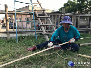 勞動部多元就業開發方案助溪口鄉崙尾天赦百年技藝竹編文化傳承