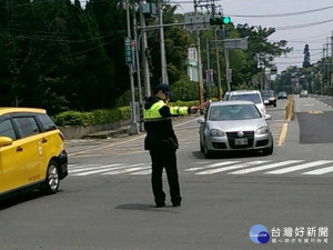 因應107年清明連續假期   龍潭分局遊樂區交通疏導