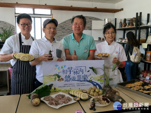 雲林食采正當時，林內田園騎乘，悠遊饗樂好風光。