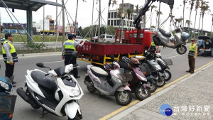 維護台東市門面整齊　警方將持續取締台東火車站違停車輛