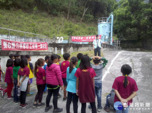 台東賓茂國小師生參訪壢坵淨水場　珍惜水資源向下扎根