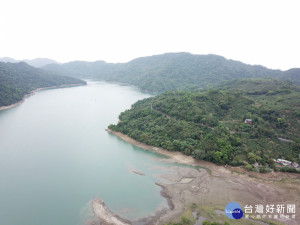 石門水庫阿姆坪防淤隧道工程動工，由行政院長賴清德與桃園市長鄭文燦等主持。(記者陳寶印攝)