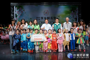 「2018桃園客家桐花祭」桐花唸謠大賽幼兒組第一名：桃園市立楊梅幼兒園楊梅分班