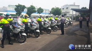 高屏兩縣市警局　聯合辦理特勤大型重機車隨扈專精訓練