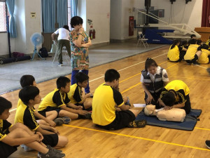 前進校園~嘉義市國中新生CPR+AED認證