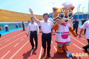 為花博暖身　台中吉祥物總動員熱情相挺