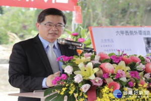 李孟諺代理市長表示，六甲西側外環道路可於109年全線通車。