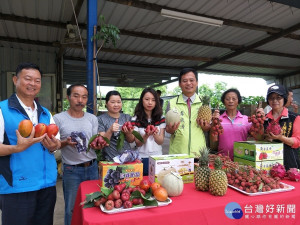 花壇夏季水果行銷。圖／記者鄧富珍攝