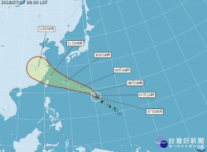 （圖／中央氣象局提供）