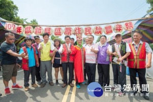 鄭市長表示，讓原住民族鄉親在桃園好生活、好工作、好就業、好追求人生的夢想。