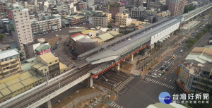 中市府整體規劃台鐵五權車站動線 搭火車更方便