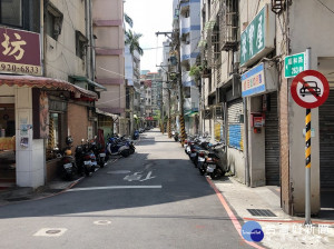 交通局指此次開放機慢車雙向通行路段的單行巷道共有57條。（圖／交通局提供）