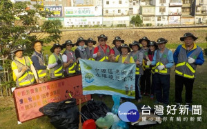 水巡隊默默守護老街溪美景 