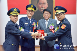 葉明潭出任屏東縣警察局長　潘孟安期勉全心維護治安