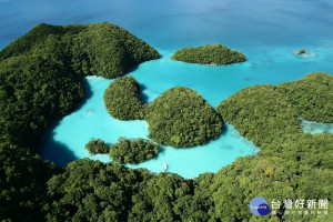 帛琉海洋資源豐富，因湛藍海水及海底生物種類繁多，深受潛水愛好者歡迎。（圖／取自維基百科）