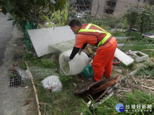 防範登革熱　基市環保局籲民眾加強清除積水容器