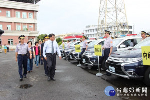 屏縣新購警用車輛　強化警局執勤裝備