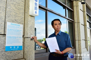 針對王浩宇指控喬國賠收「回扣」乙案，國民黨桃園市長參選人陳學聖按鈴提告。