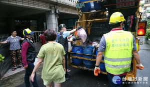 中市今暫停例行垃圾收運　優先投入災後廢棄物清理