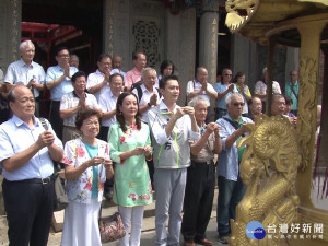 力薦鄭朝方 全台客家社團義民廟會師