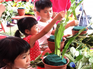 迎接花博　中市農業局以在地花卉推廣花藝之美