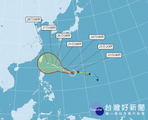 （圖／中央氣象局提供）