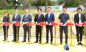 新竹公園麗池區開放 賴清德蒞臨剪綵