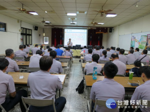 霧峰分局進行選舉安全講習。林重鎣攝