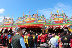 「2018新北市玄天上帝文化祭」五股場14日舉行祈福法會 。（圖／民政局提供）

