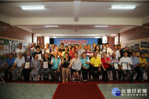 嘉義縣溪口鄉柴林國民小學創校42週年校慶、社區聯合運動大會暨後棟教室落成啟用剪綵典禮