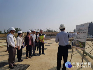 監察委員仉桂美、林雅鋒巡察嘉義市關心嘉義市污水下水道工程