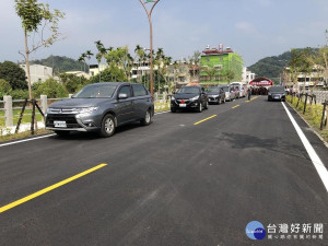 集集鎮中集路延長路段通車，為集集帶來更便利的交通。