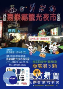 嘉樂福觀光夜市與家樂福量販店攜手共推環保減塑商圈