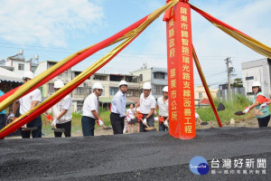 屏市歸智路拓寬工程動土　預計108年2月完工