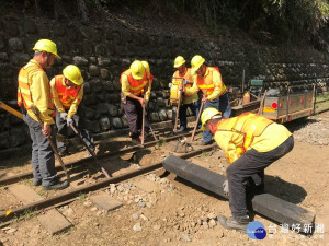 阿里山林鐵事故演練 強化緊急應變能力