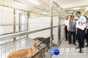 桃園市長鄭文燦前往新屋區視察動物保護教育園區