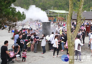 清水地熱公園即將試營運。（圖／陳木隆攝）
