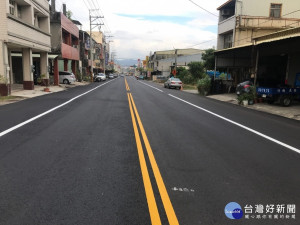  后里最重要聯絡道　中市甲后路2.1公里路平完成