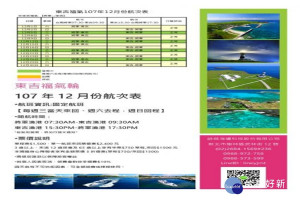 東吉福氣輪12月不停駛。