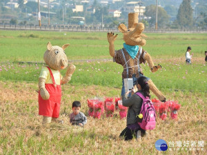 田中鎮「望高寮」稻草人藝術節　將不同型態創意米食融入生活