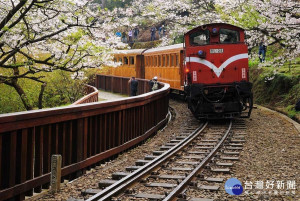 阿里山小火車是國人自建的第一條登山鐵路，專供遊客前往祝山觀賞著名的日出奇景。（圖／喜鴻假期提供）