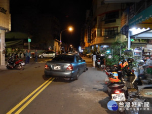 酒駕擦撞又頂替。林重鎣攝