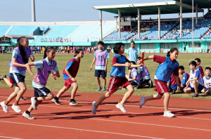 苗縣國中班際大隊接力賽　1400多位選手參加