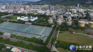 八里污水處理廠每日可處理132萬噸生活污水（圖／台北市衛工處提供）